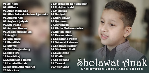Android application kumpulan sholawatan screenshort