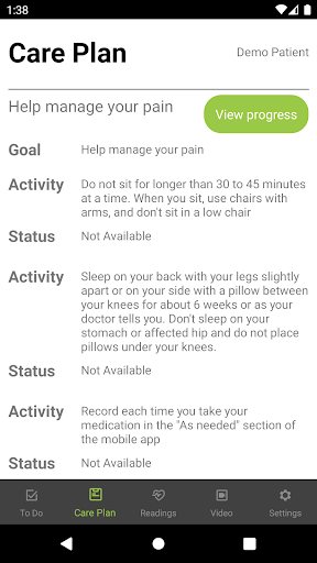 MyCareManager Screen 3