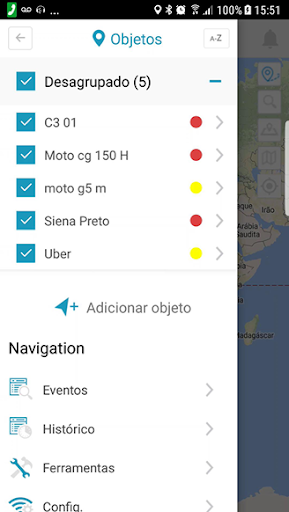 GPS MOBILE Screen 2