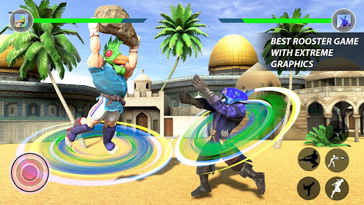 Screenshot 10 Rooster Kung Fu Fighting Arena android