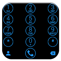 Theme for ExDialer Circle Blue