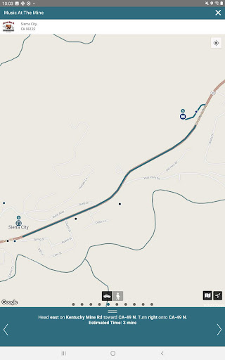 Screenshot of Visit Sierra County CA