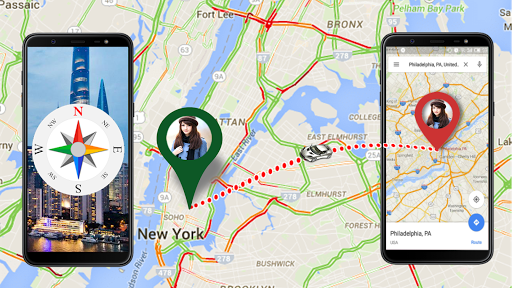 gps maps  camera compass
