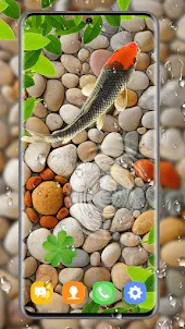 4k koi Fish Live Wallpapers 3D