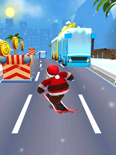 Subway Santa Runner Surf