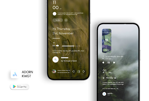 Adorn Kwgt screenshot 12
