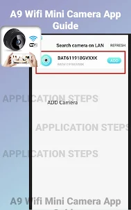 A9 Wifi Mini Camera App Guide