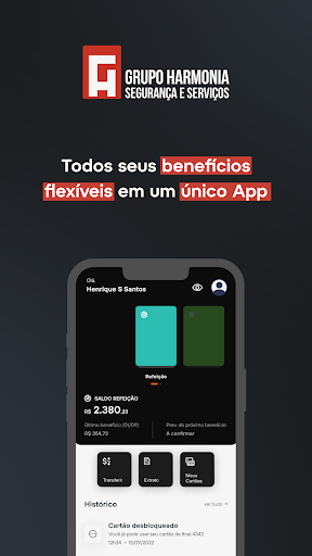 Android application GH Multibenefícios screenshort