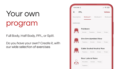 Workout Program - SP Training Screenshot 2 - AppWisp.com