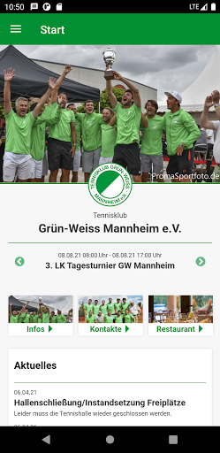 TK Grün-Weiss Mannheim Screen 2