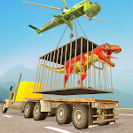 Cover Image of 下载 Angry Dino Transport Truck: Rescue Zoo Animal Game 1.0 APK