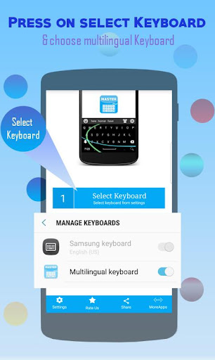 Multi Language Master Keyboard