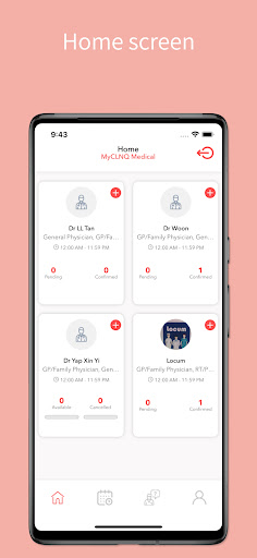 MyCLNQ-Provider Screen 2