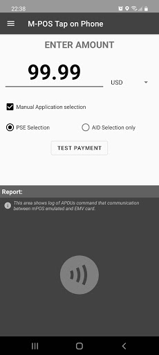 mPOS- Tap on Phone Screen 2