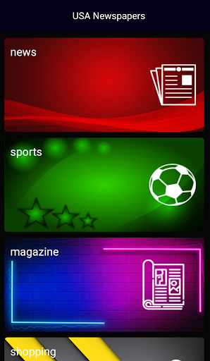 US Newspapers Screen 3
