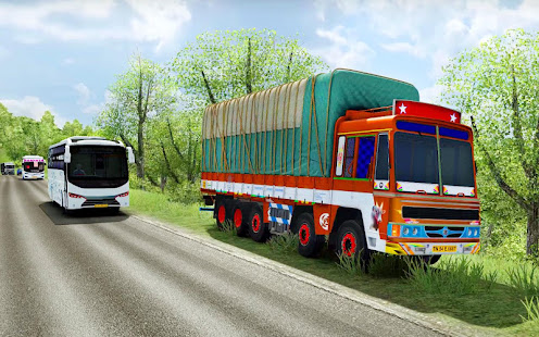 Cargo Truck Driving Games 3d apktram screenshots 2