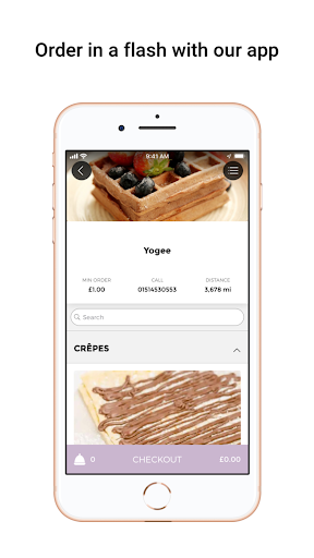 Android application Yogee screenshort