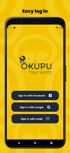 Android application Ōkupu screenshort