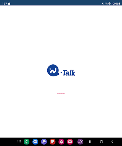 Android application W-Talk screenshort