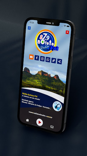 Android application Bofete FM screenshort
