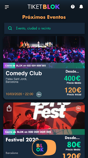 TiketBlok - Screen 2