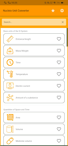 Nucleio Unit Converter Screen 3