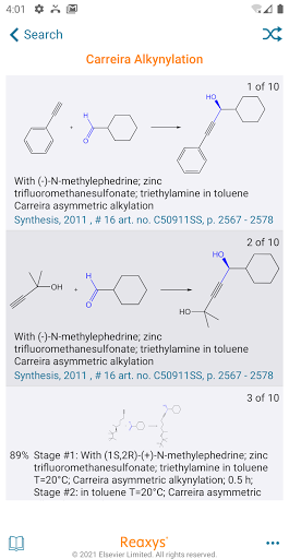 Screenshot of ReactionFlash