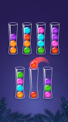 Color Ball Sort Wooden Puzzle Screen 2
