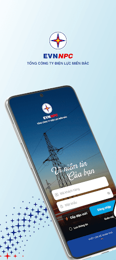 Android application EVNNPC CSKH screenshort