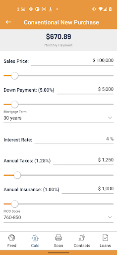 Mortgage Express by CHFM Screen 3
