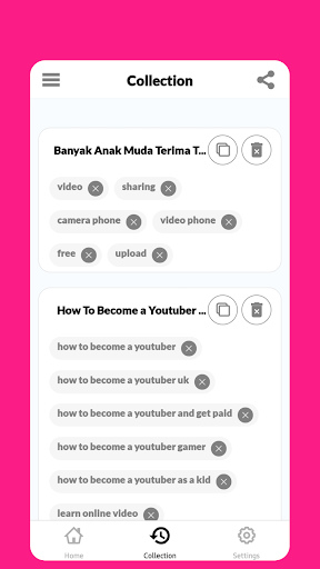 YouTags tingkatkan subscriber Screen 2