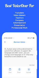 Human Voice - Text To Speech