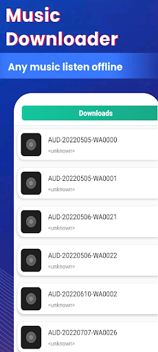 MP3 Dowload - Music Dowloader Screen 3