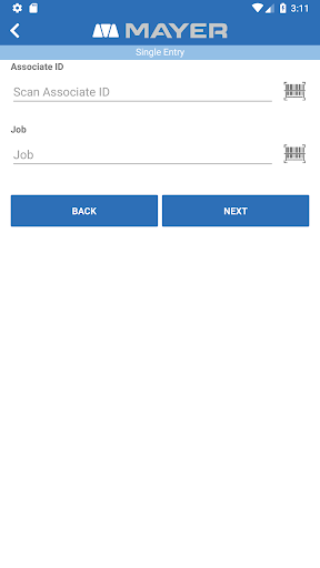 Mayer VMI Screen 3