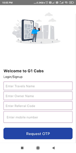 G1 Cabs Screen 3