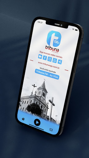 Android application Tribuna FM Virginópolis screenshort