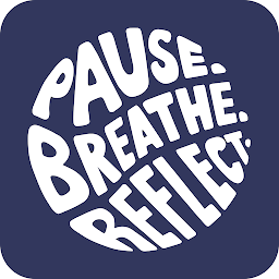 图标图片“Pause, Breathe, Reflect”