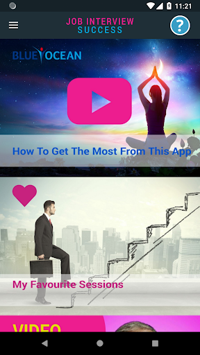Android application Job Interview Success - Mindfu screenshort