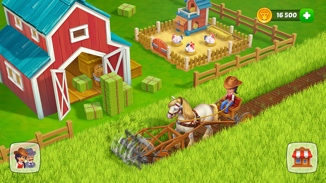 Wild West: Farm Town Build 40.2 APK + Мод (Unlimited money) за Android
