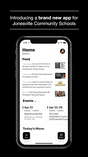 Android application Jonesville Community Schools screenshort