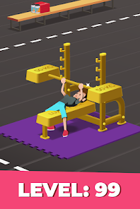 Idle Fitness Gym Tycoon APK MOD (Unlimited Money) Gallery 3