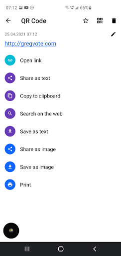QR Code Reader Screen 3