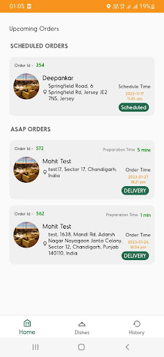 DeliverYou Restaurant Screen 2