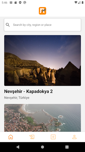 Android application Rotamız Türkiye screenshort