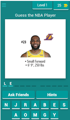 Guess the NBA Player Quiz 2021のおすすめ画像1