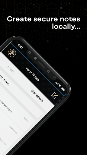 GSNotes by G999 Blockchain Screen 2
