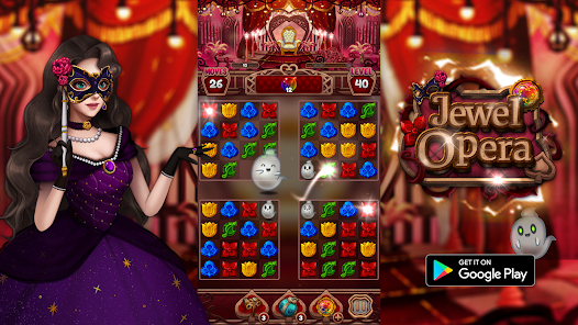 Imágen 7 Jewel Opera: Match 3 Game android