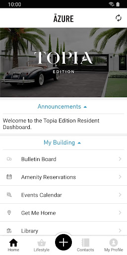 Azure Living Screen 2