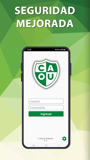 Android application Resto Shares - Once Unidos screenshort