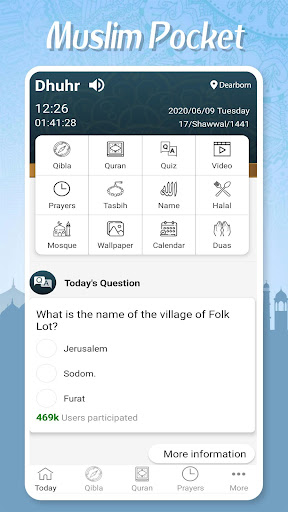 Muslim Pocket - Prayer Times,  - Lifestyle - apps